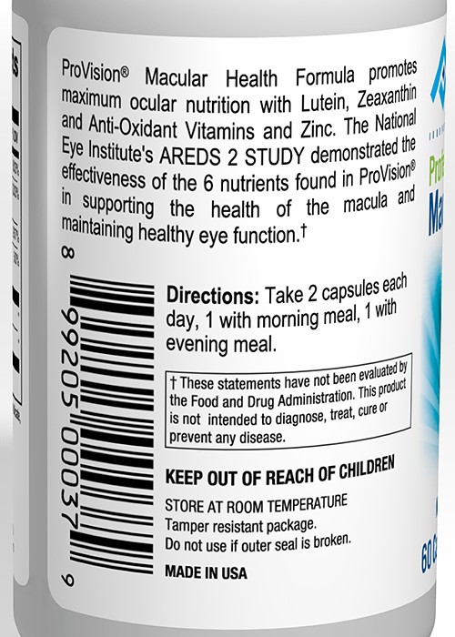 CASE OF 24 - ProVision AREDS2 Professional Macular Health Formula