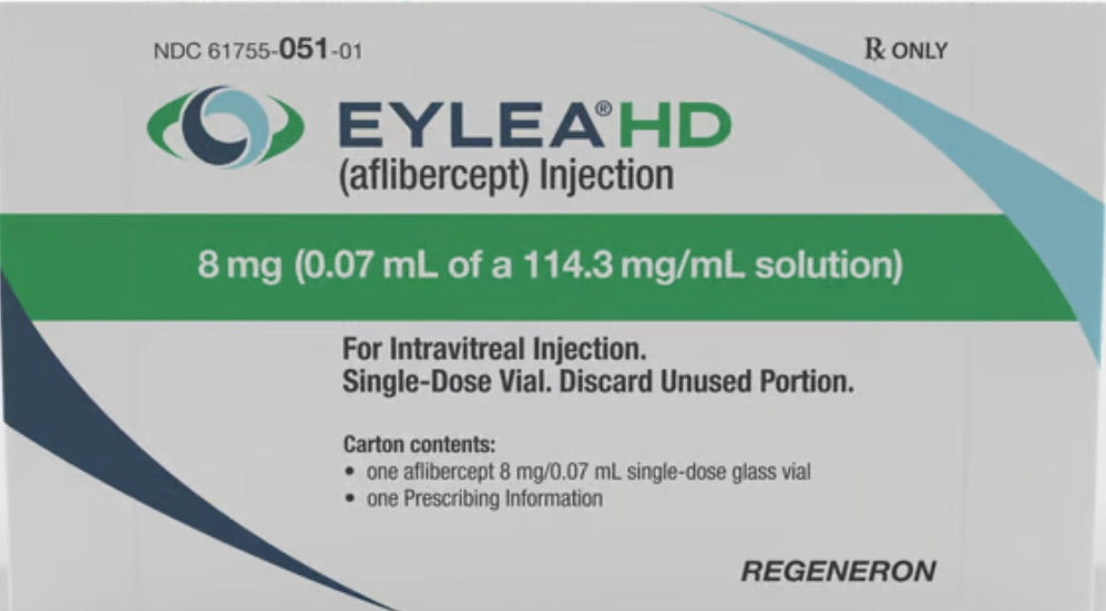 Regeneron receives FDA approval for EYLEA HD