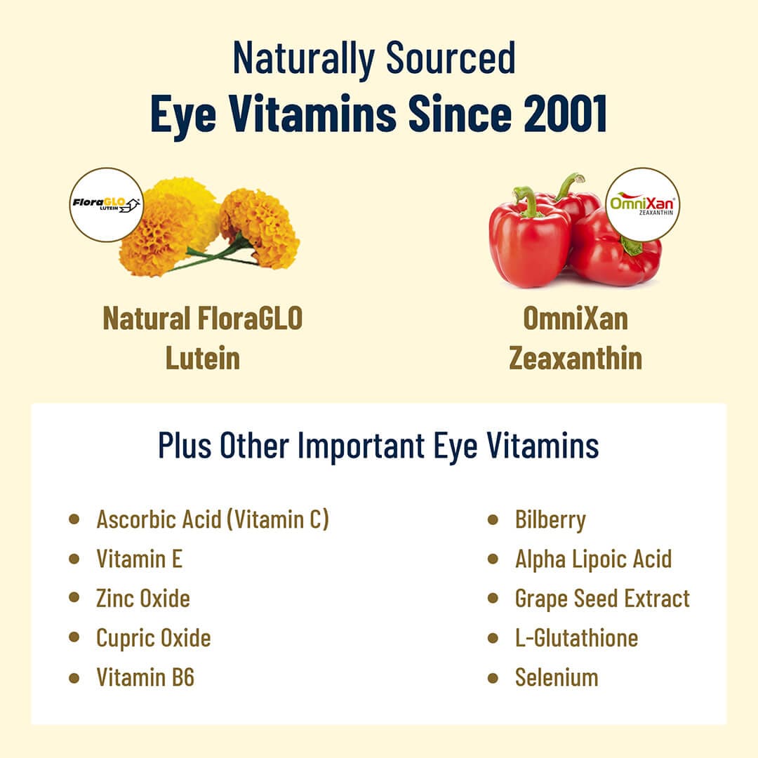 AREDS 2 PLUS+ Gold Eye Vitamin
