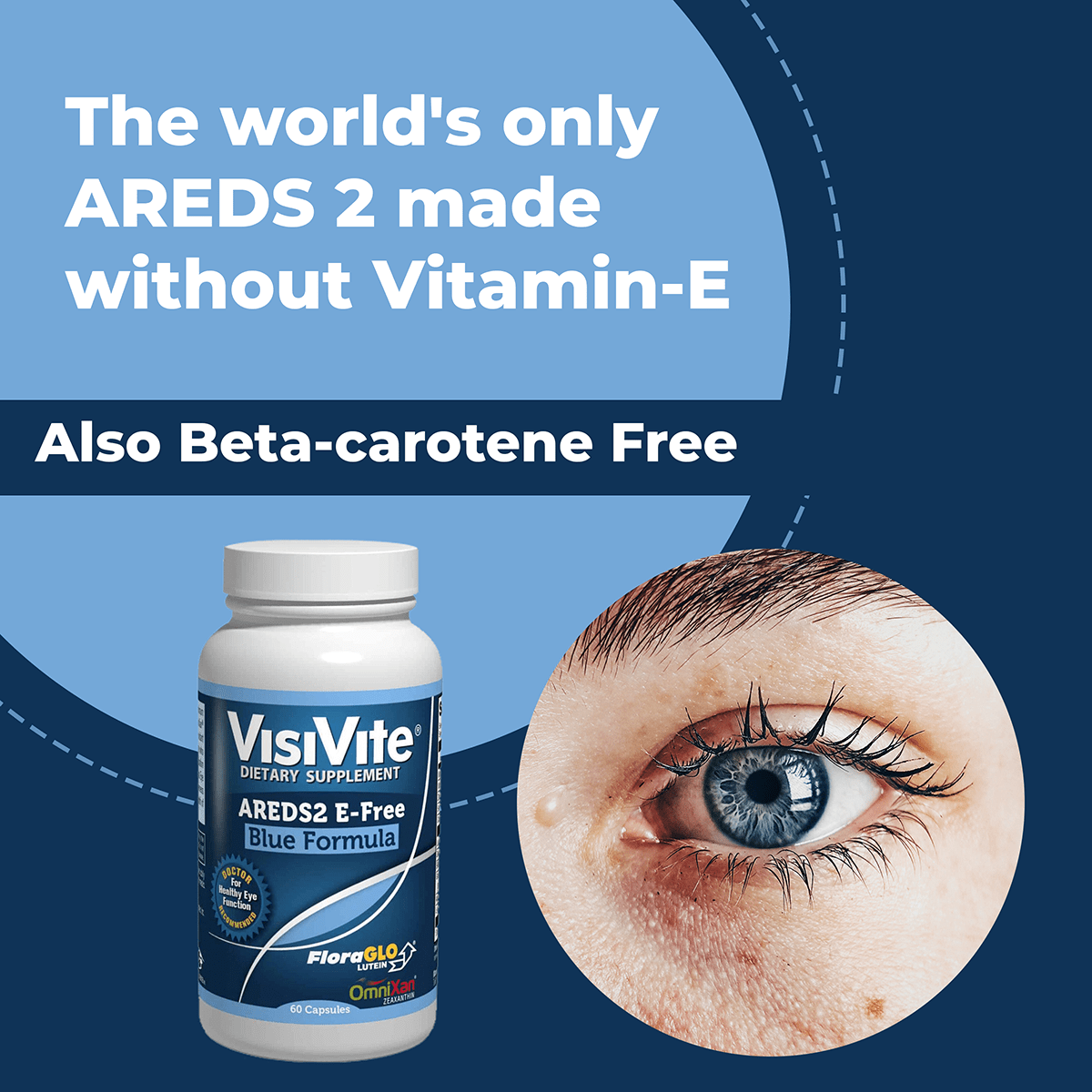 AREDS 2 E-Free Blue Eye Vitamin Formula