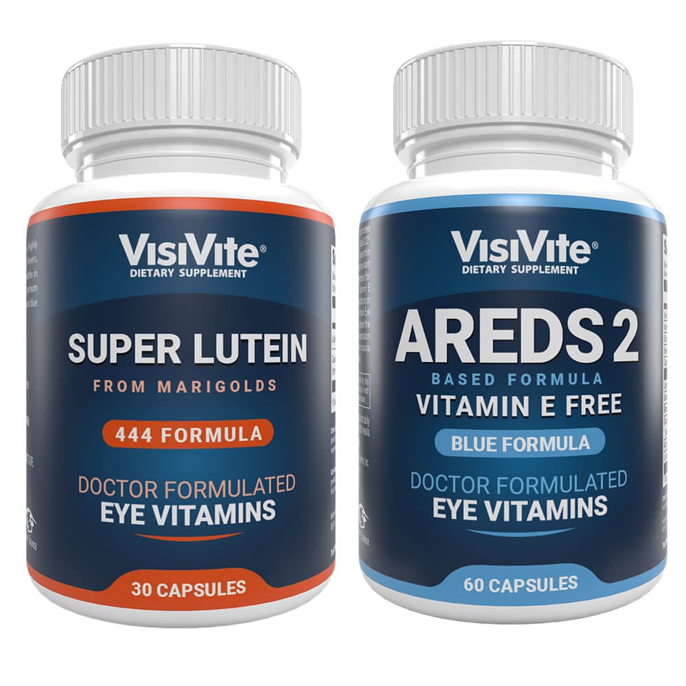 Super Lutein/AREDS 2 E-Free Blue Discount Combo
