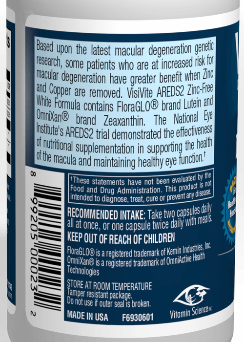 CASE OF 24 - AREDS 2 Select Formula